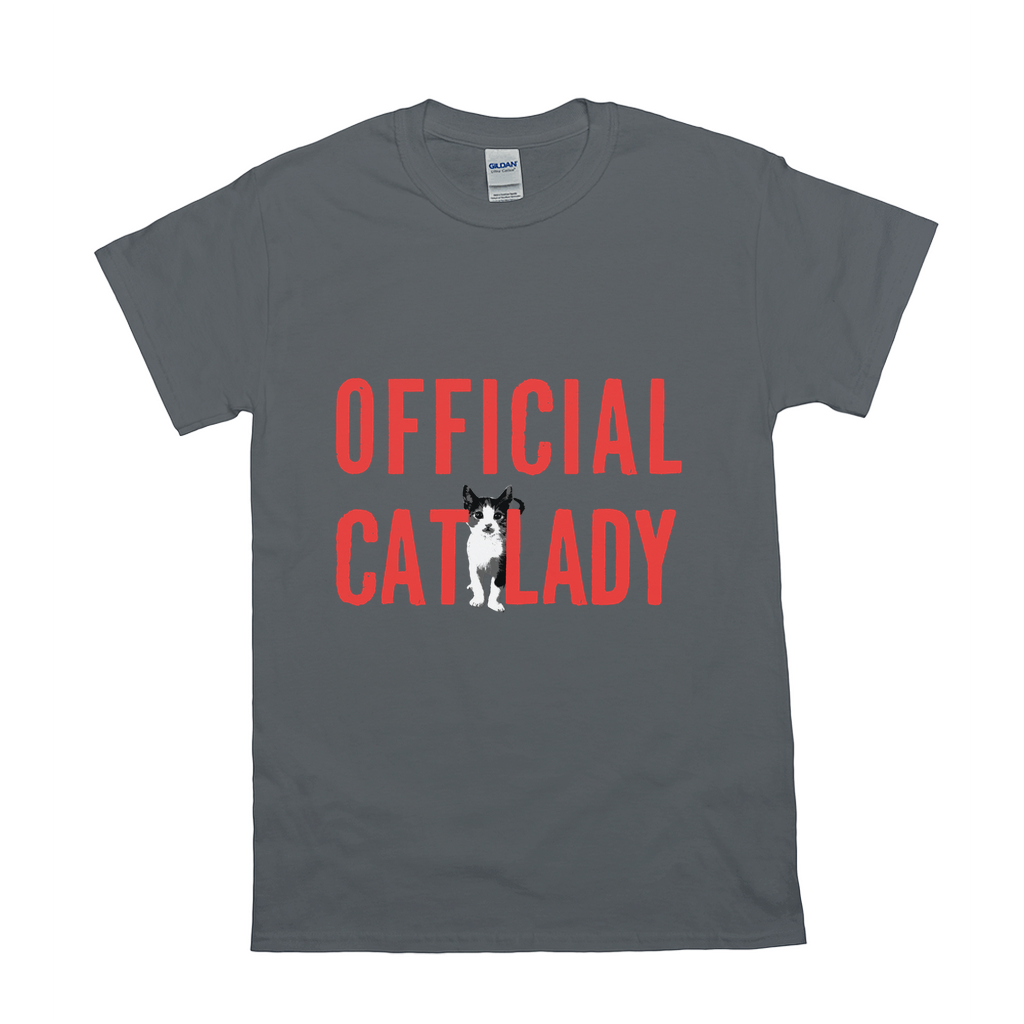 Original-Official Cat Lady T-Shirt - Red