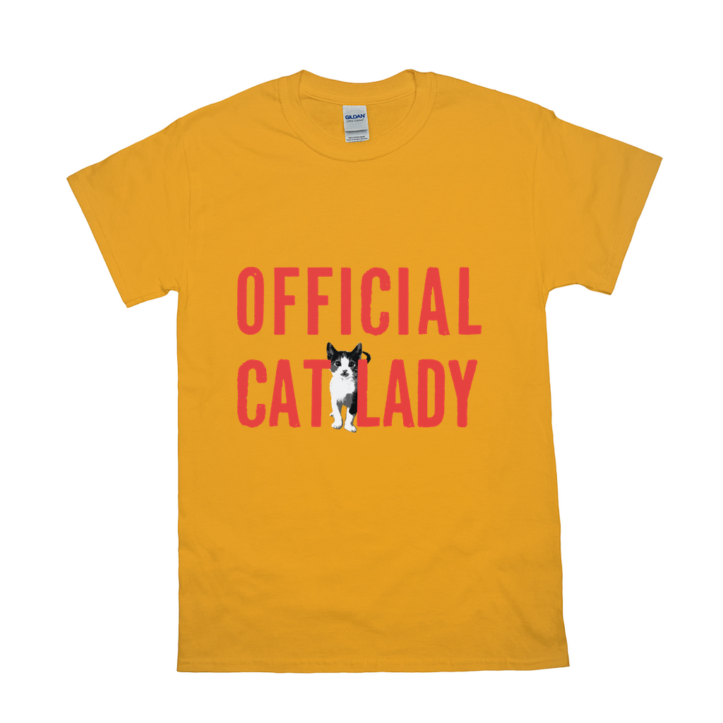Original-Official Cat Lady T-Shirt - Red