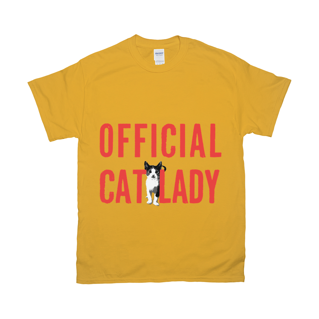 Original-Official Cat Lady T-Shirt - Red
