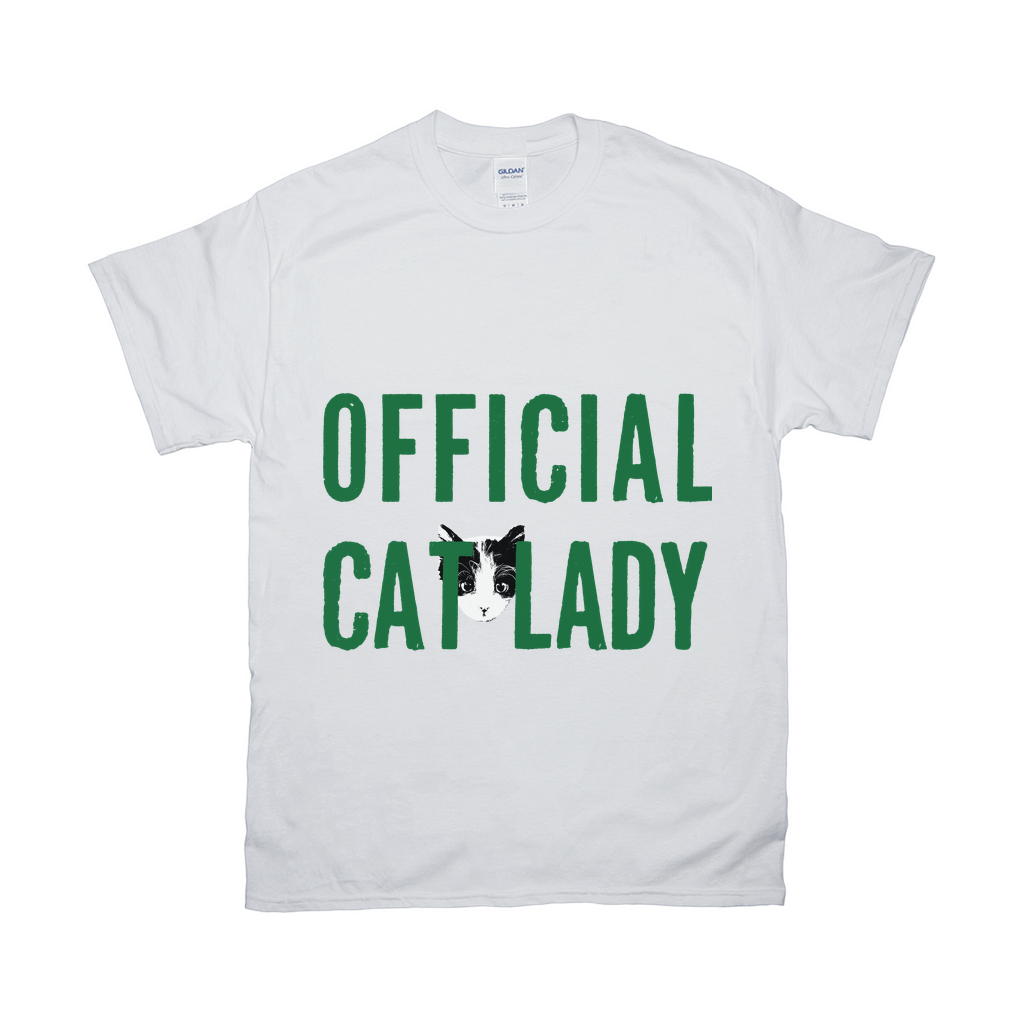 Original-Official Cat Lady T-Shirt - Green