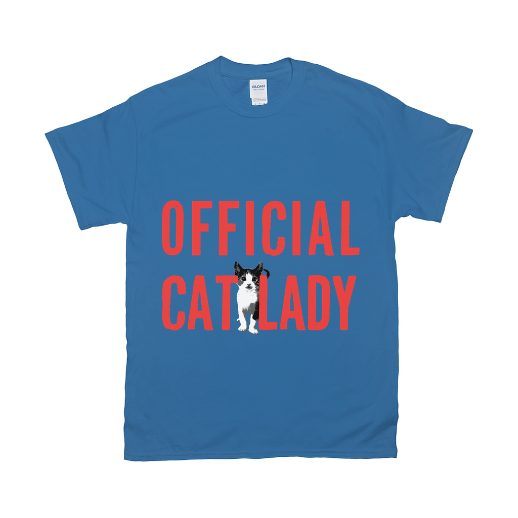 Original-Official Cat Lady T-Shirt - Red
