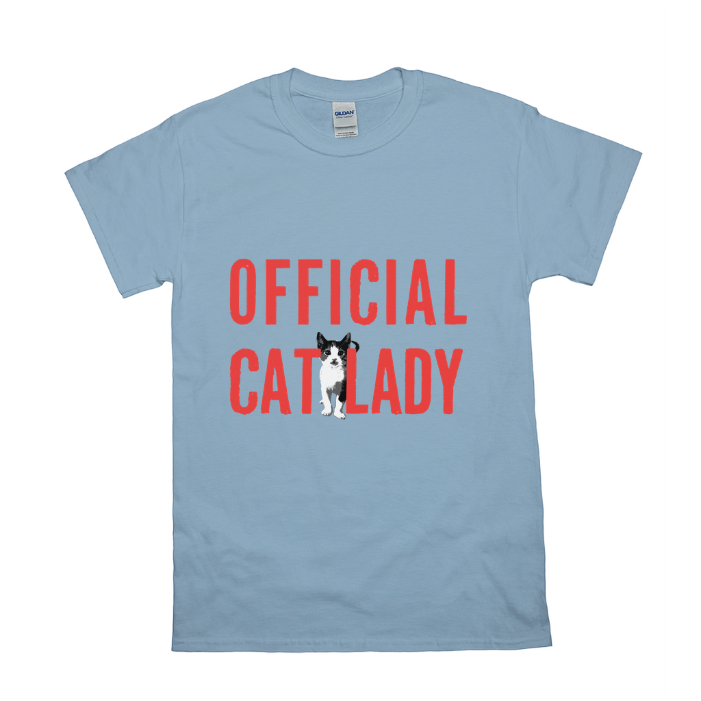 Original-Official Cat Lady T-Shirt - Red