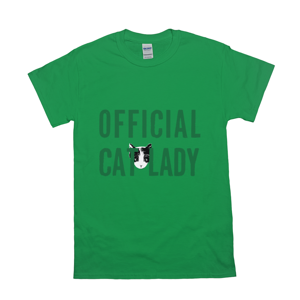Original-Official Cat Lady T-Shirt - Green