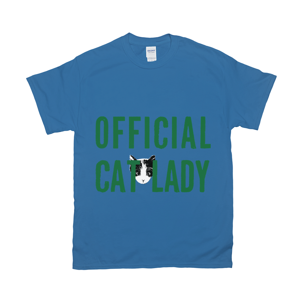 Original-Official Cat Lady T-Shirt - Green