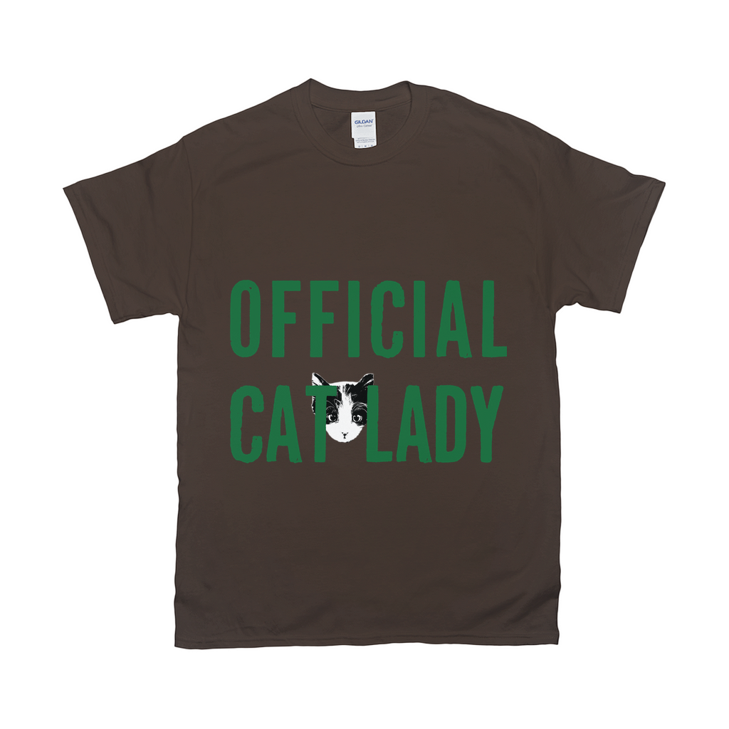 Original-Official Cat Lady T-Shirt - Green