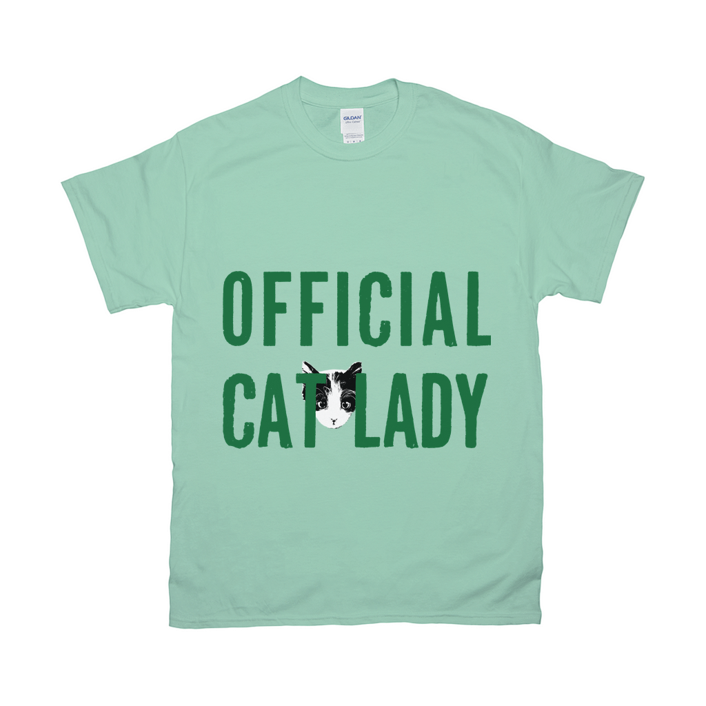 Original-Official Cat Lady T-Shirt - Green