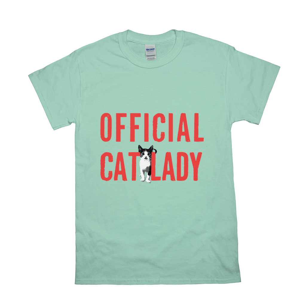 Original-Official Cat Lady T-Shirt - Red