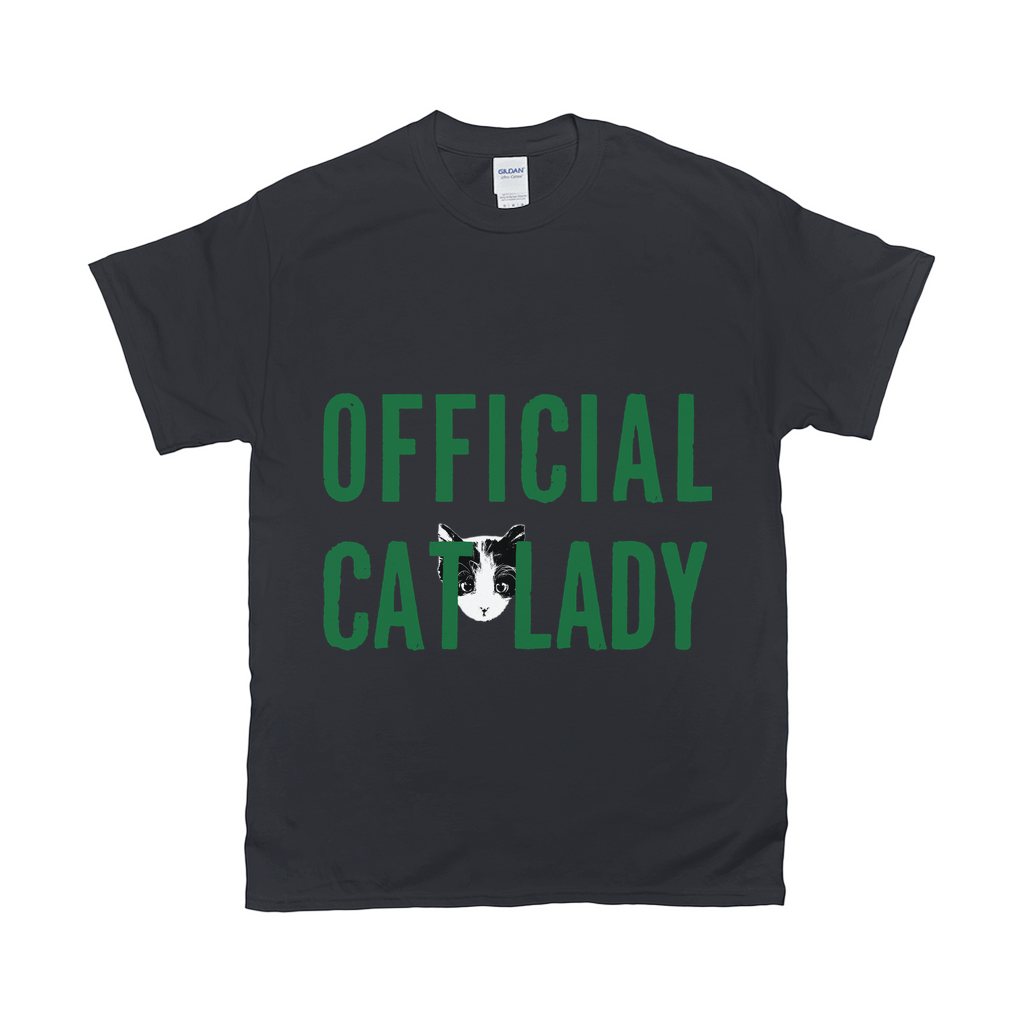 Original-Official Cat Lady T-Shirt - Green