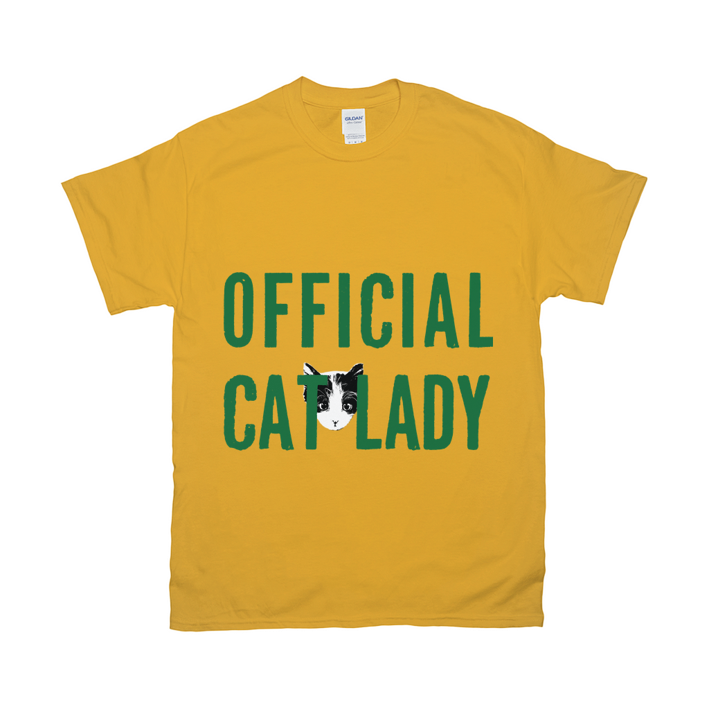 Original-Official Cat Lady T-Shirt - Green