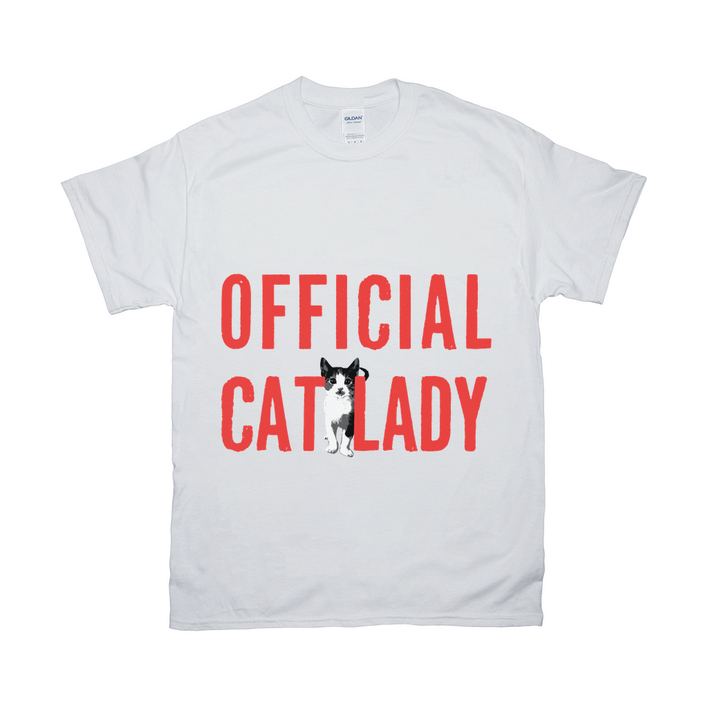 Original-Official Cat Lady T-Shirt - Red