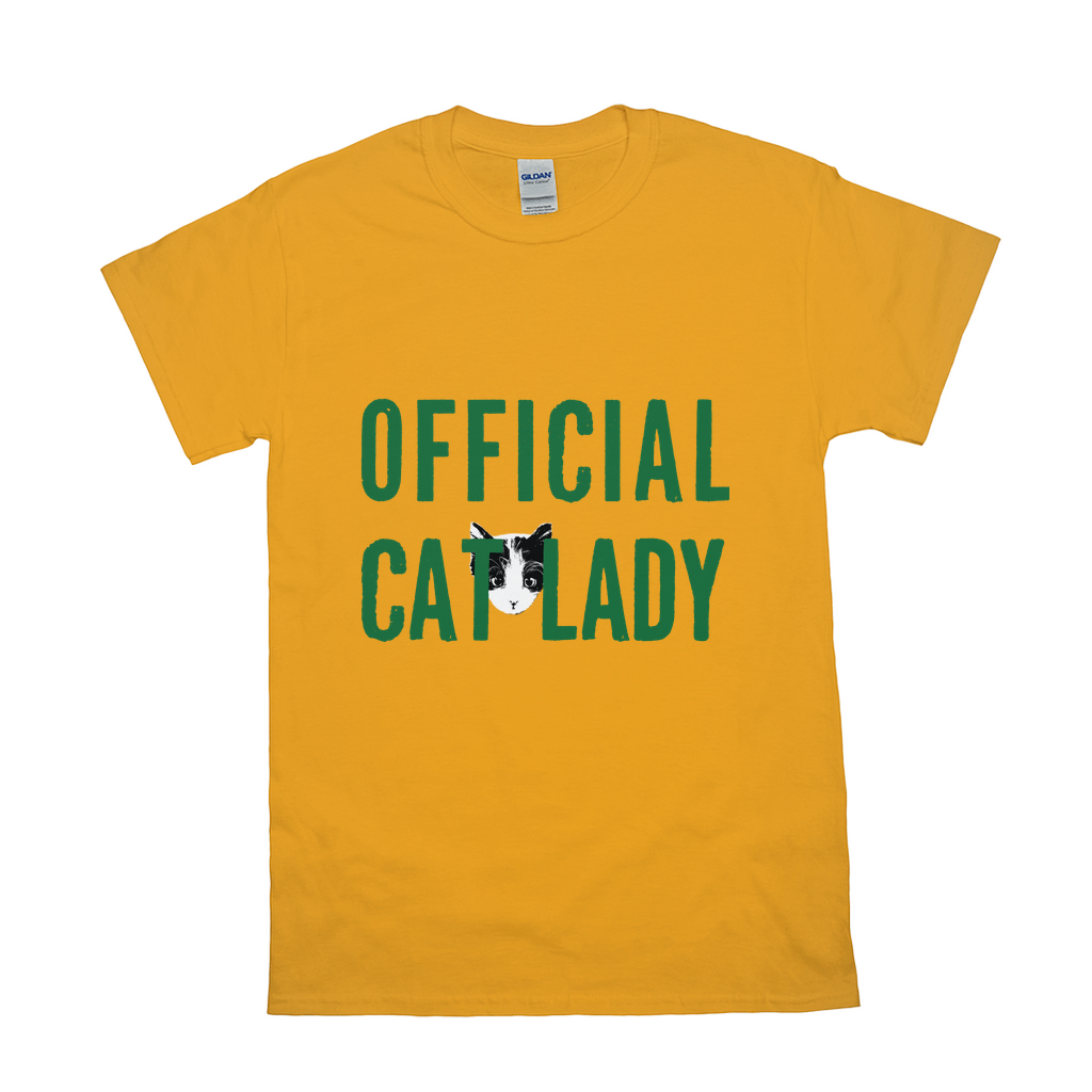 Original-Official Cat Lady T-Shirt - Green