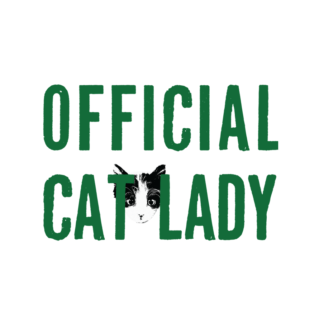 Original-Official Cat Lady T-Shirt - Green