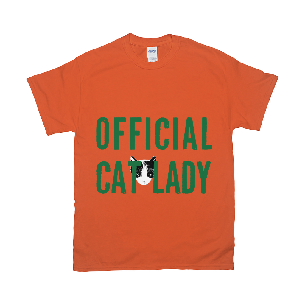 Original-Official Cat Lady T-Shirt - Green