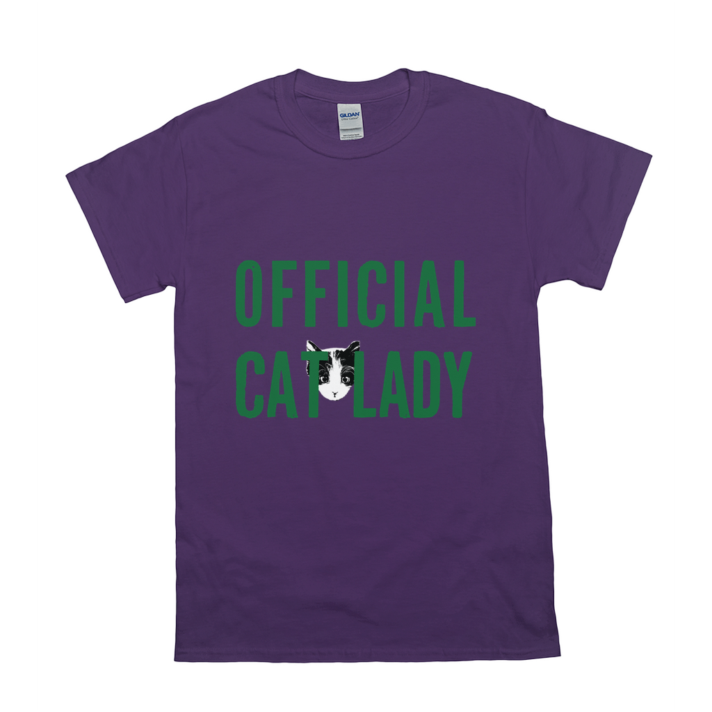 Original-Official Cat Lady T-Shirt - Green