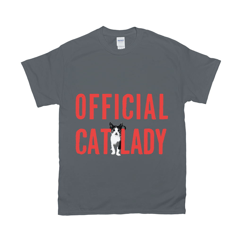 Original-Official Cat Lady T-Shirt - Red