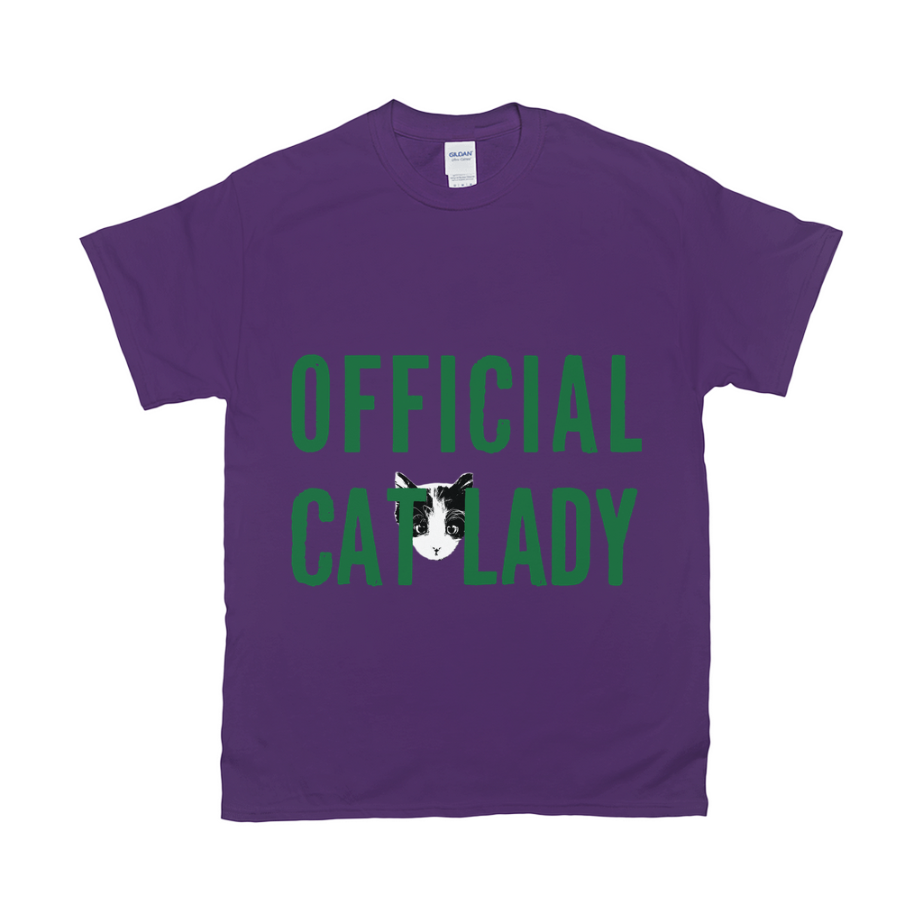Original-Official Cat Lady T-Shirt - Green