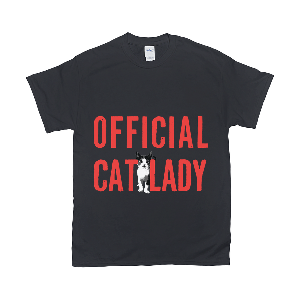 Original-Official Cat Lady T-Shirt - Red