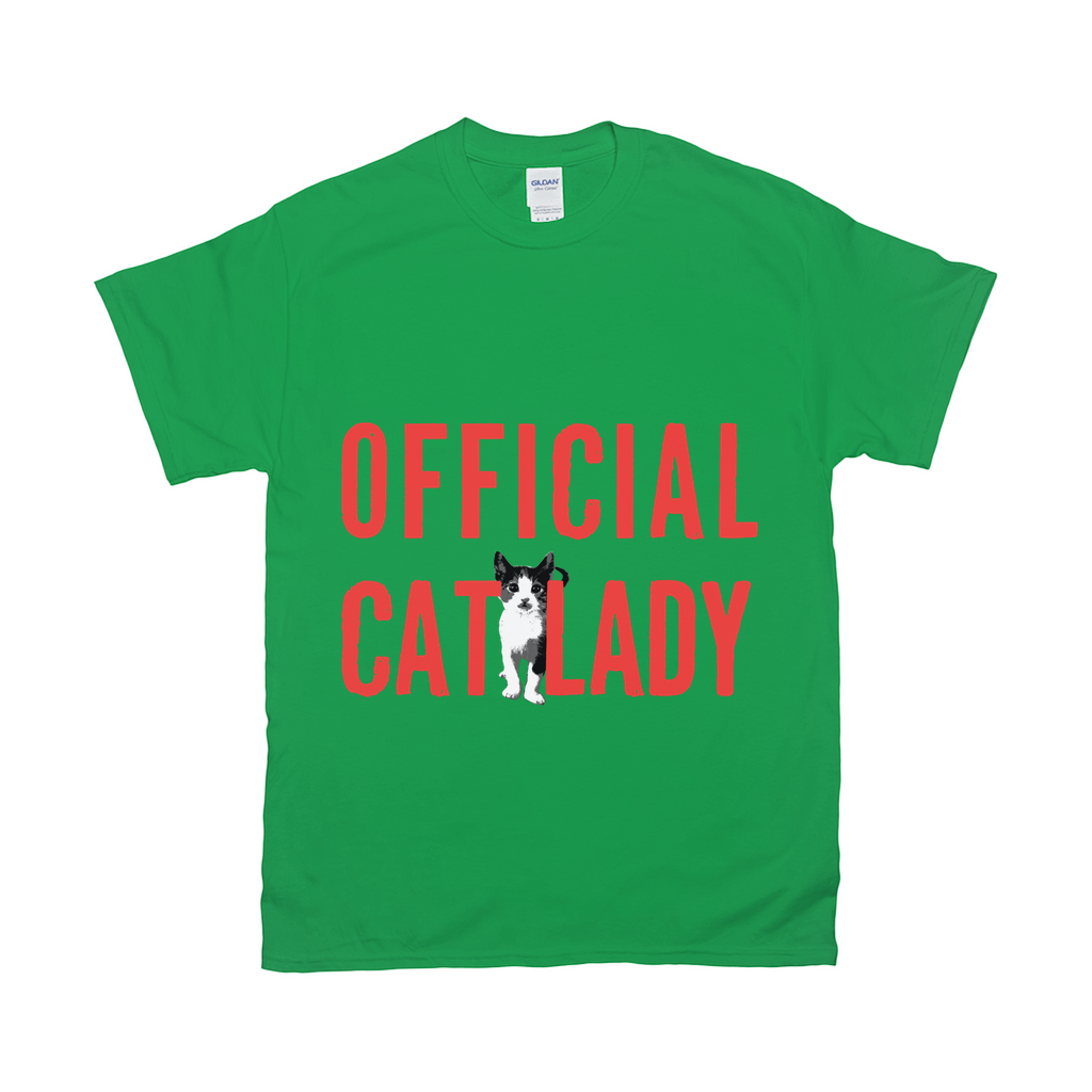Original-Official Cat Lady T-Shirt - Red