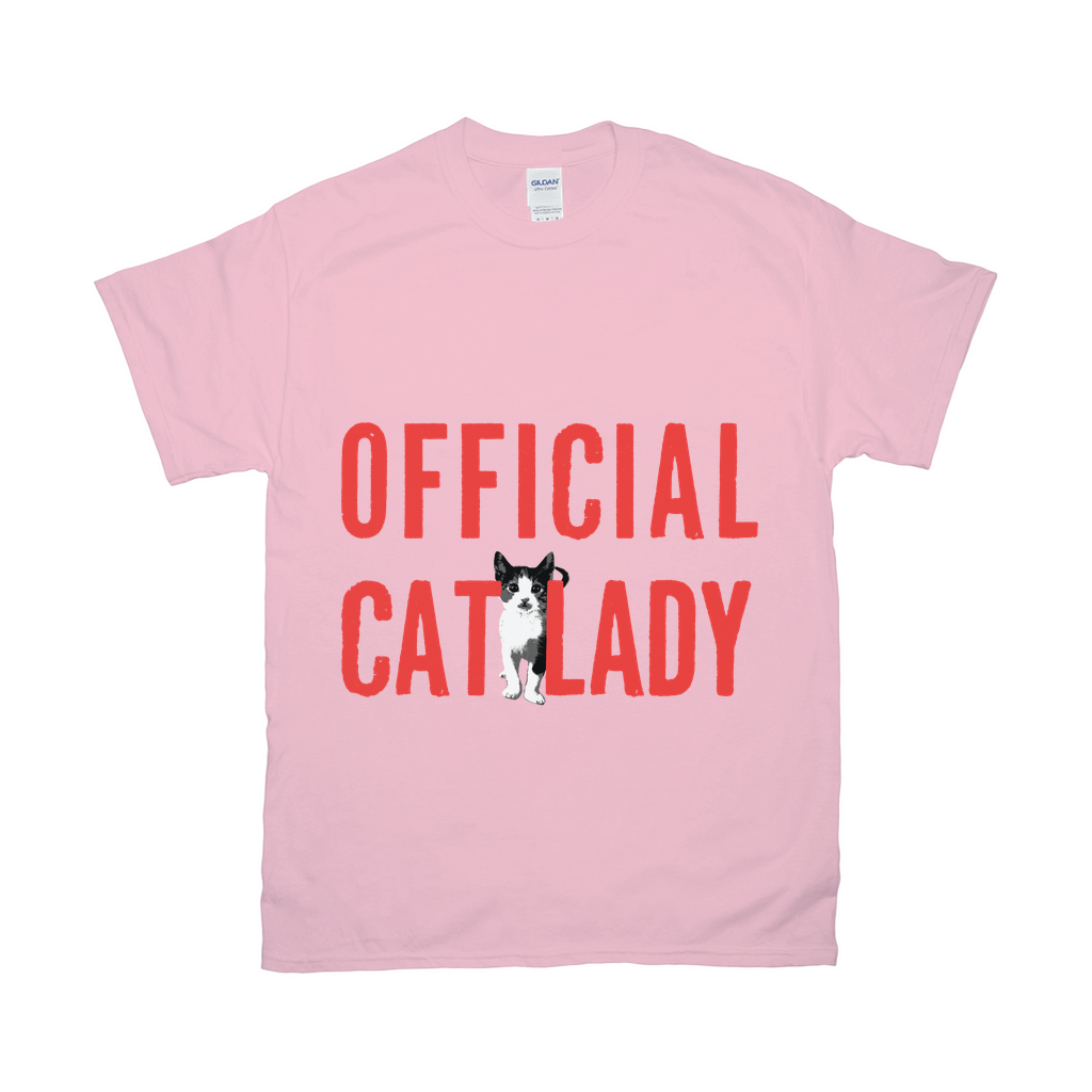 Original-Official Cat Lady T-Shirt - Red