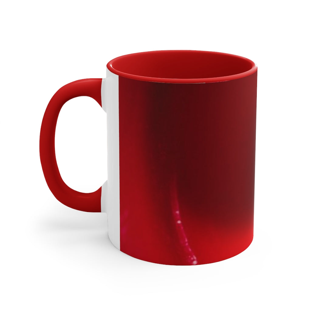 Bee in a Feeder Red Coffee Mug, 11oz
