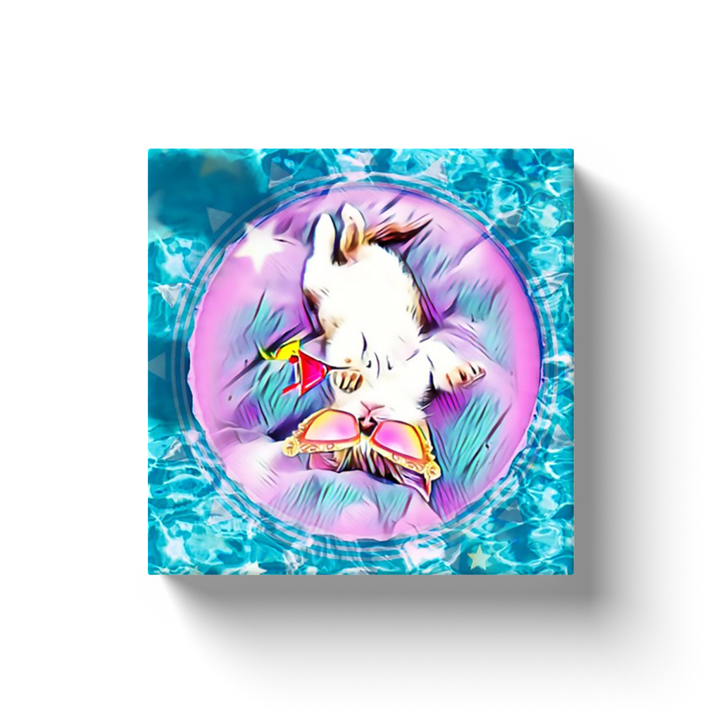 Summer Kitten Canvas Wrap