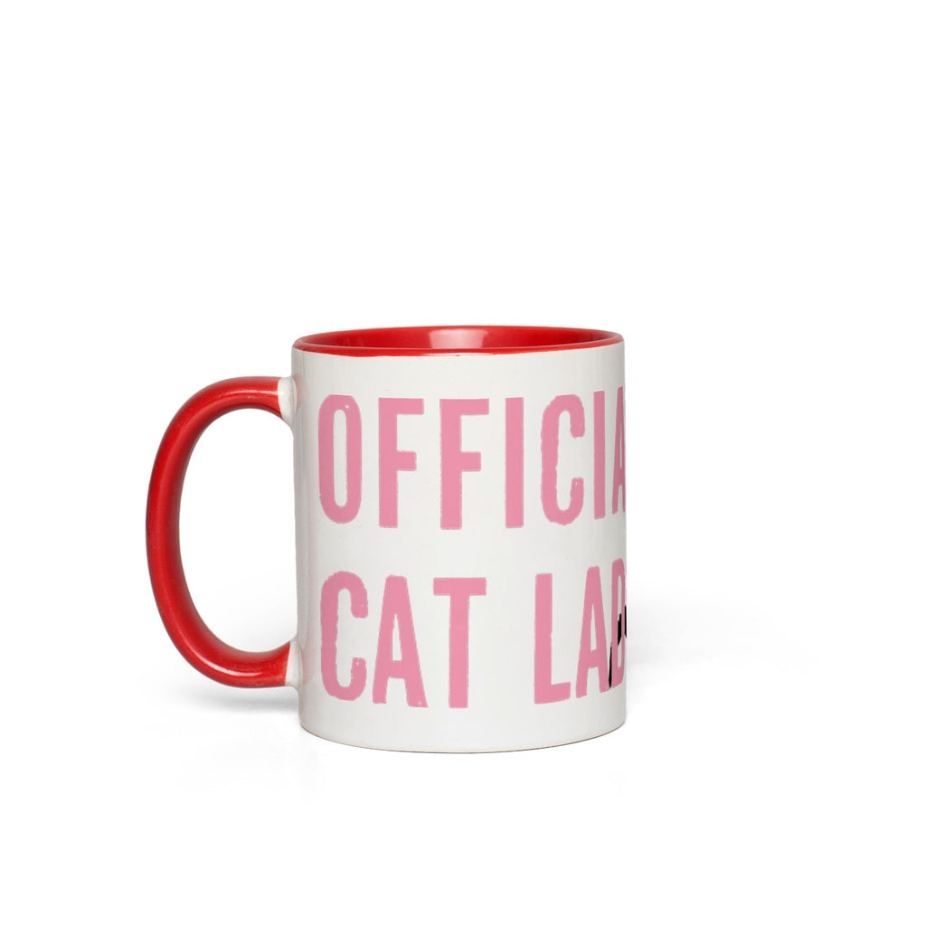 Official Cat Lady Mug - Pink