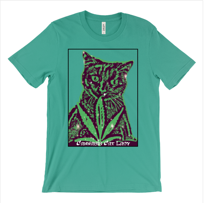 Cannabis Cat Lady Merch