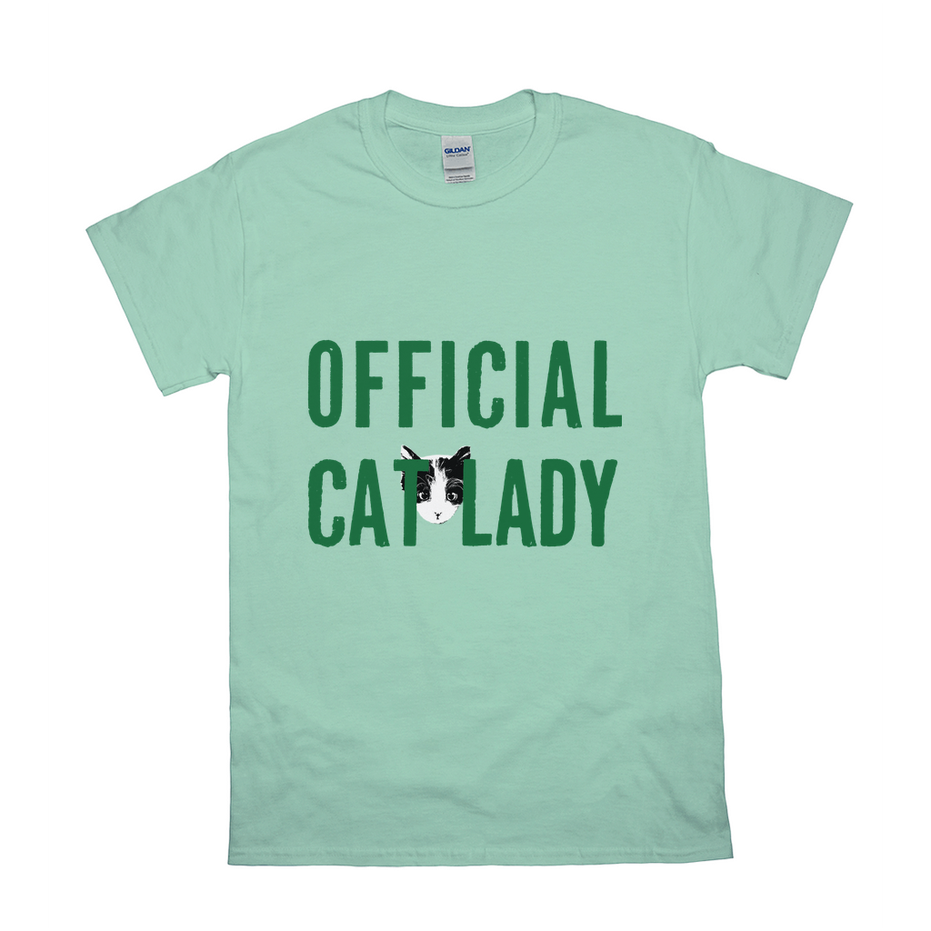 Original-Official Cat Lady T-Shirt - Green