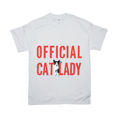 Original-Official Cat Lady T-Shirt - Red