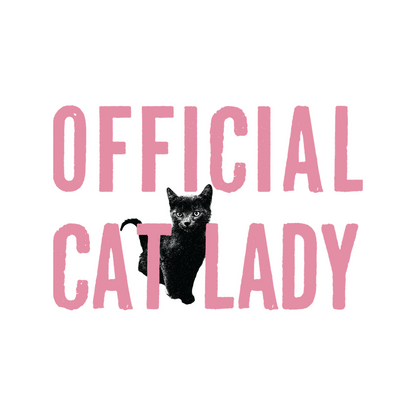 Original-Official Cat Lady T-Shirt - Pink