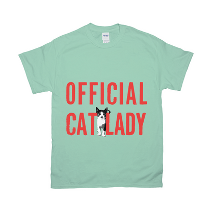 Original-Official Cat Lady T-Shirt - Red