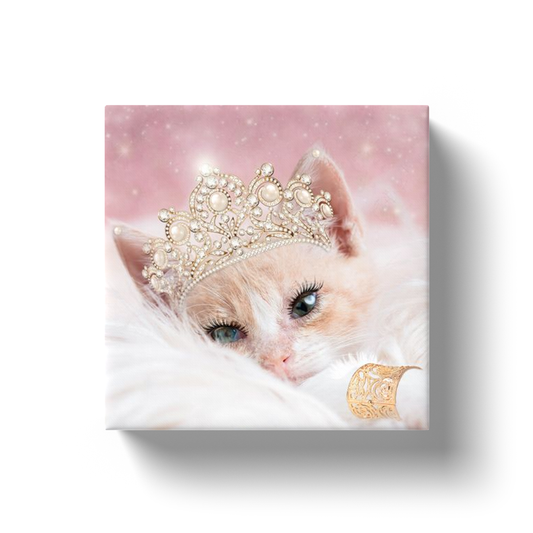 Glamour Kitty Canvas Wrap