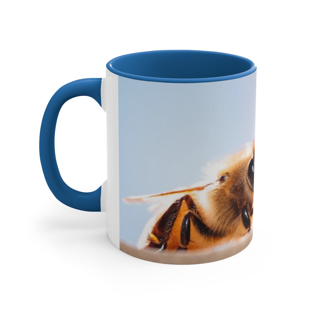 Two Bees Coffee Mug, 11oz
