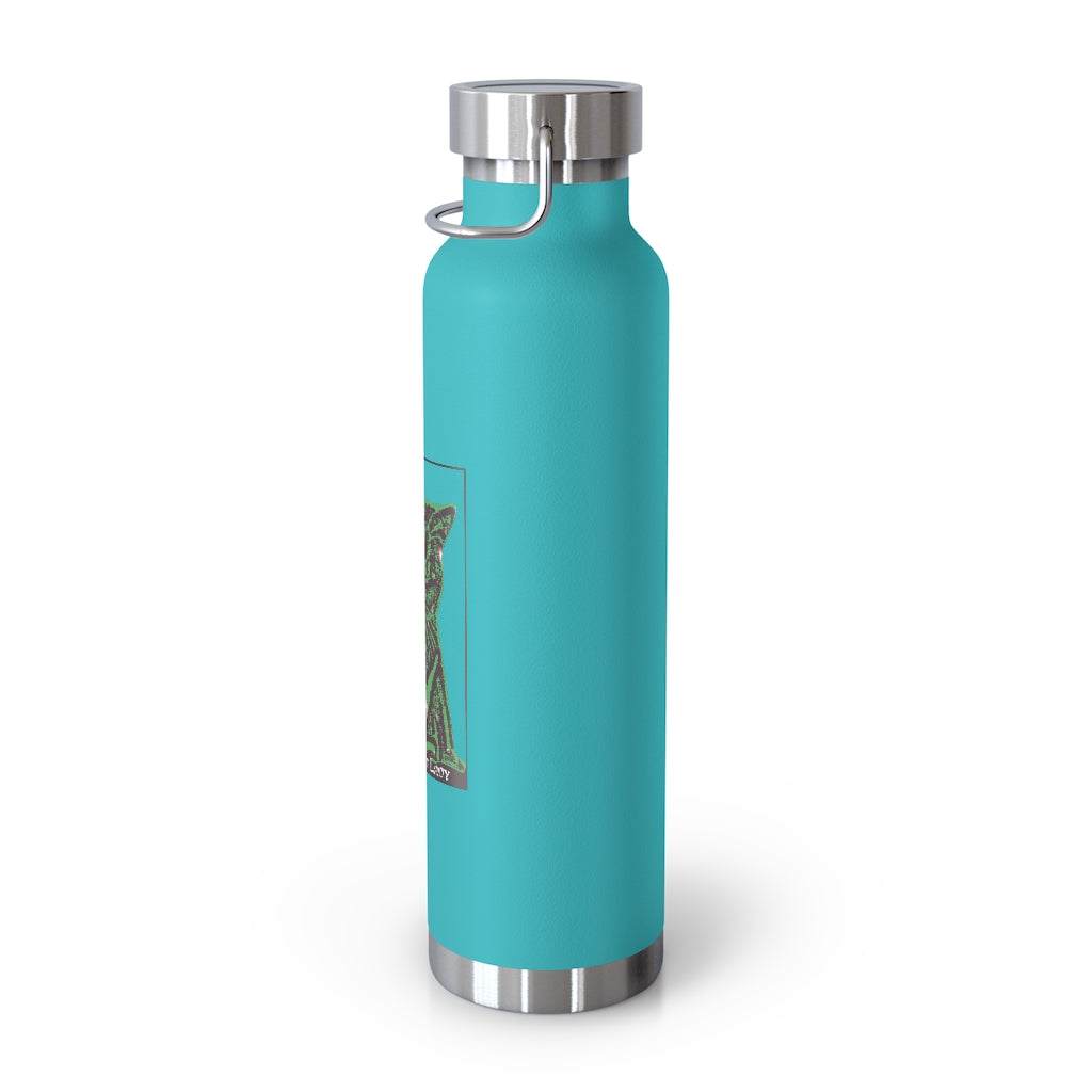 Cannabis Cat Lady 22oz Vacuum Insulated Bottle