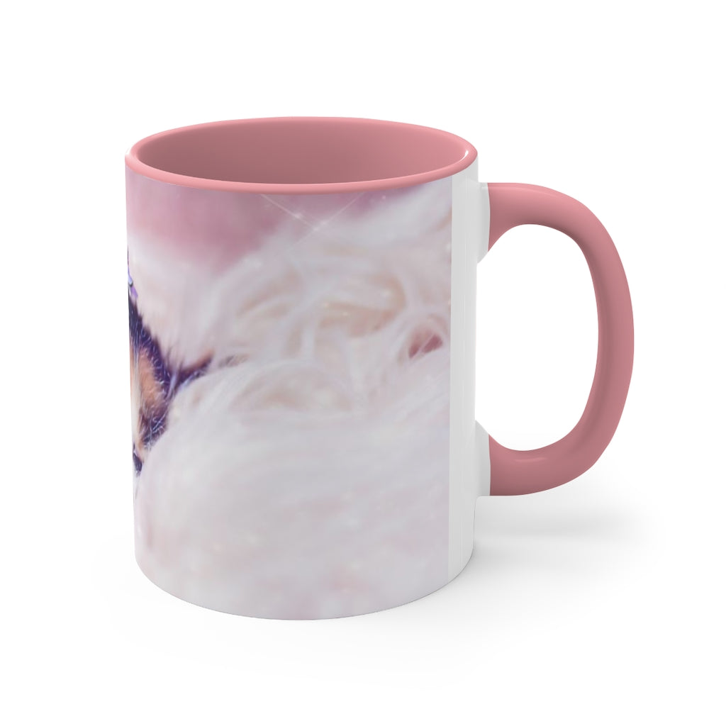 Sleeping Cutie Pink Coffee Mug, 11oz