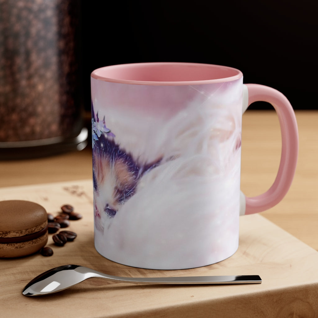 Sleeping Cutie Pink Coffee Mug, 11oz