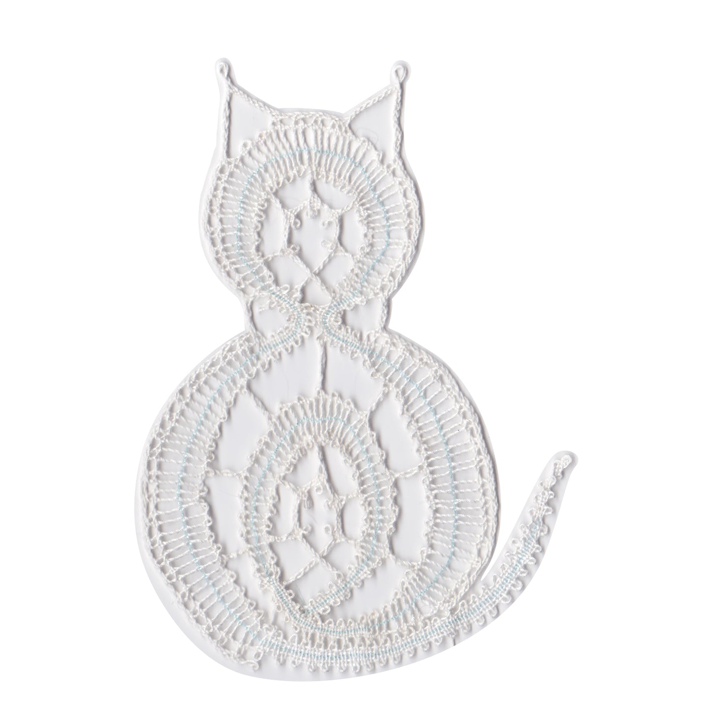 Custom Bobbin Lace Sooty Cat