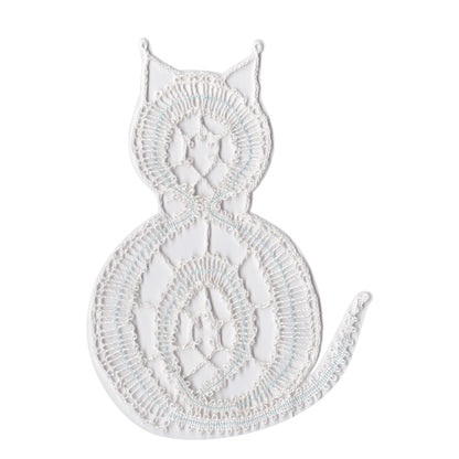 Custom Bobbin Lace Sooty Cat