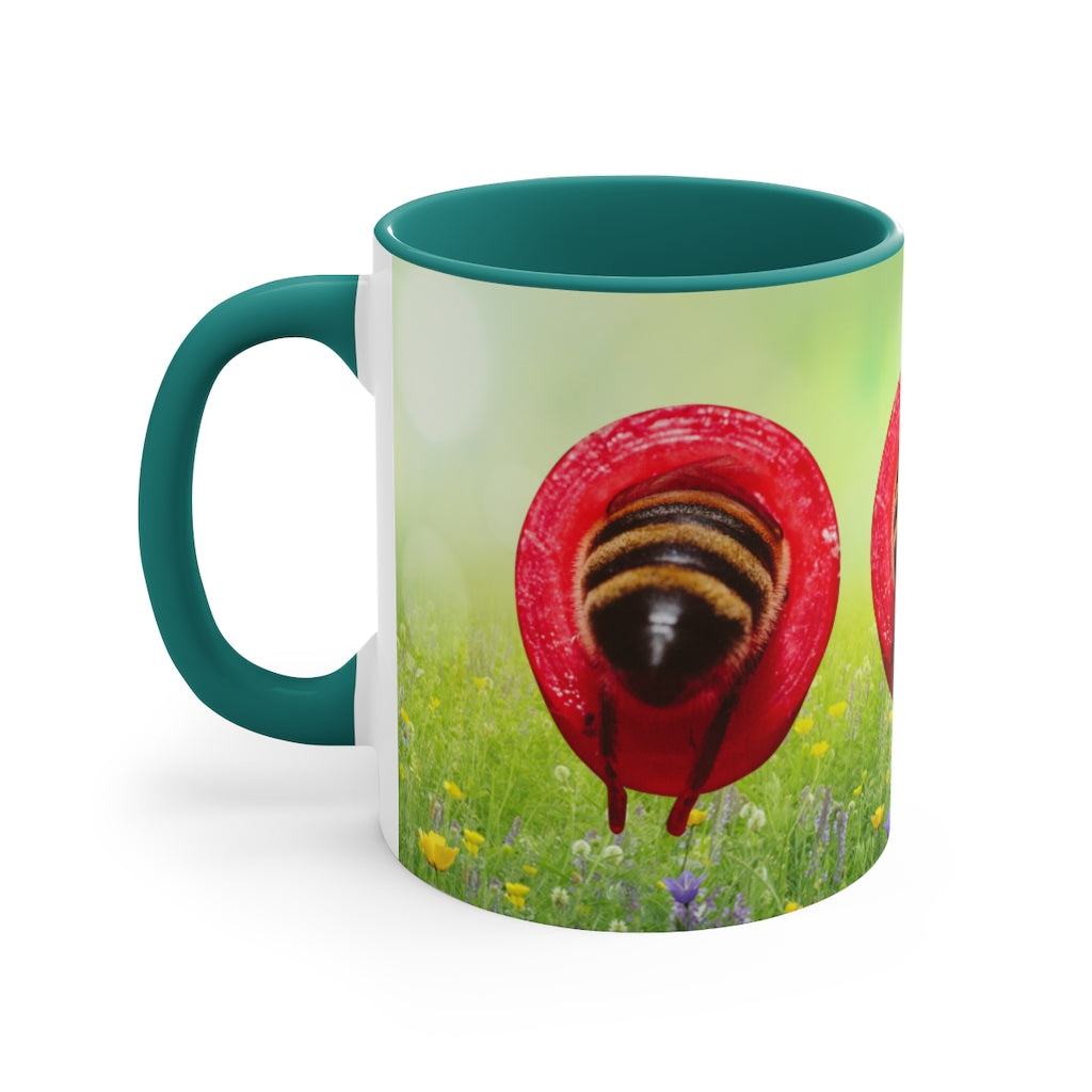 Bee Butt 11oz Accent Mug