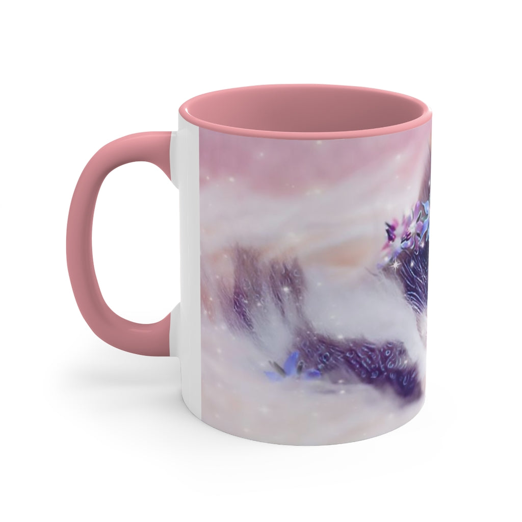 Sleeping Cutie Pink Coffee Mug, 11oz