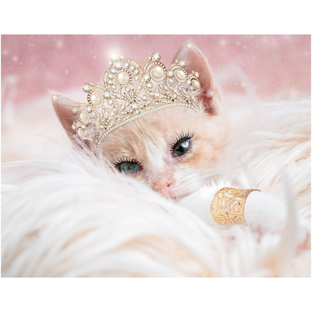 Glamour Kitten Lustre Print
