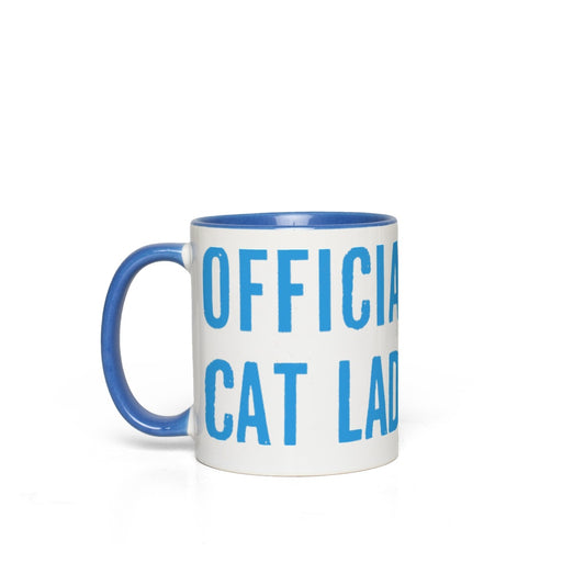 Official Cat Lady Mug - Blue