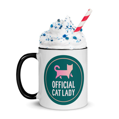 Official Cat Lady Badge 11oz Mug