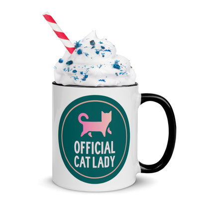 Official Cat Lady Badge 11oz Mug