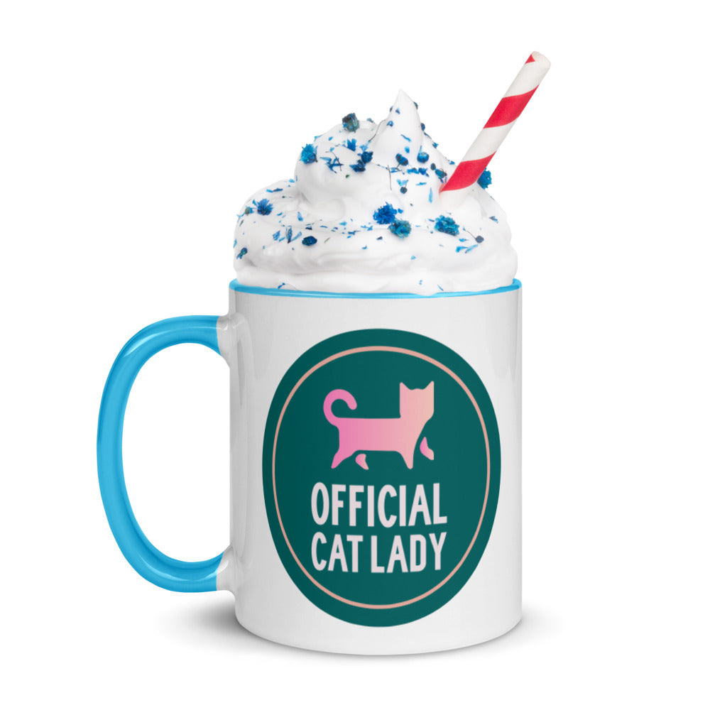 Official Cat Lady Badge 11oz Mug