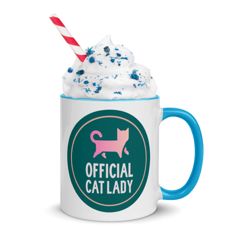 Official Cat Lady Badge 11oz Mug