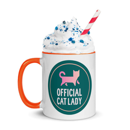 Official Cat Lady Badge 11oz Mug