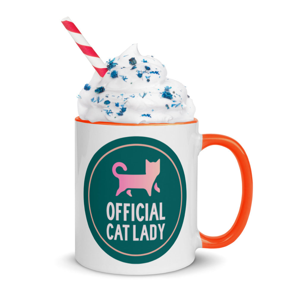 Official Cat Lady Badge 11oz Mug