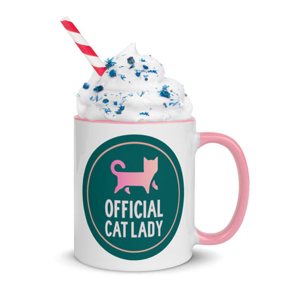 Official Cat Lady Badge 11oz Mug